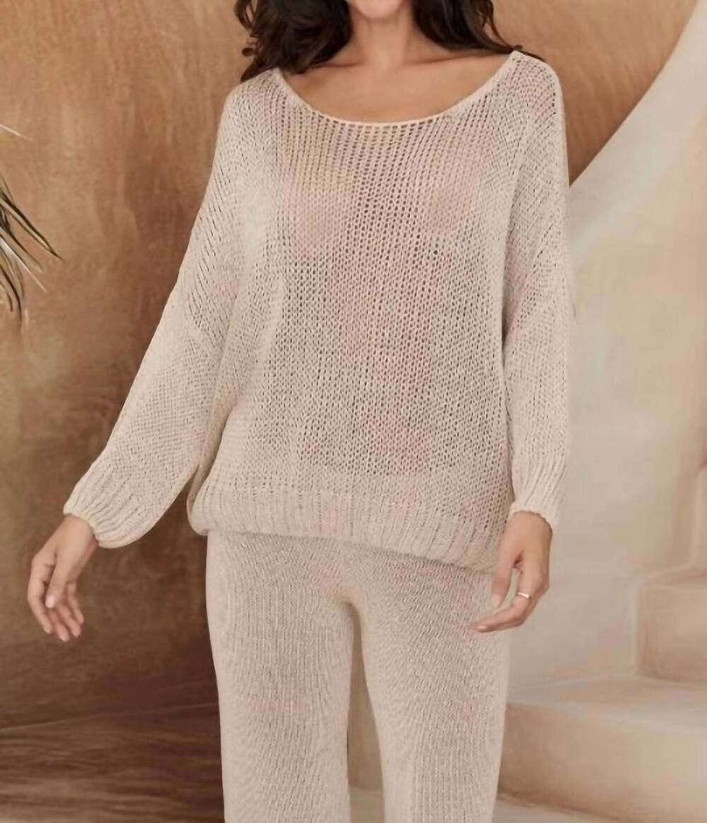 NEW MILIO MILANO crochet crewneck tee in white